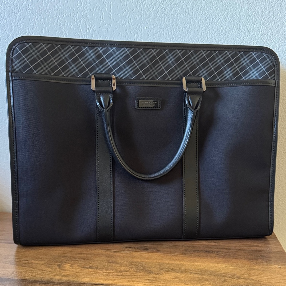 AUTHENTIC Black Label Burberry Briefcase